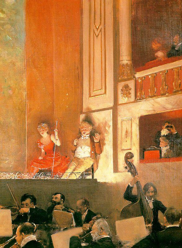 Representation at the Theatre des Varietes, Jean Beraud